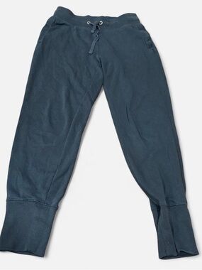 GAP Dark Navy Cropped Drawstring Joggers
